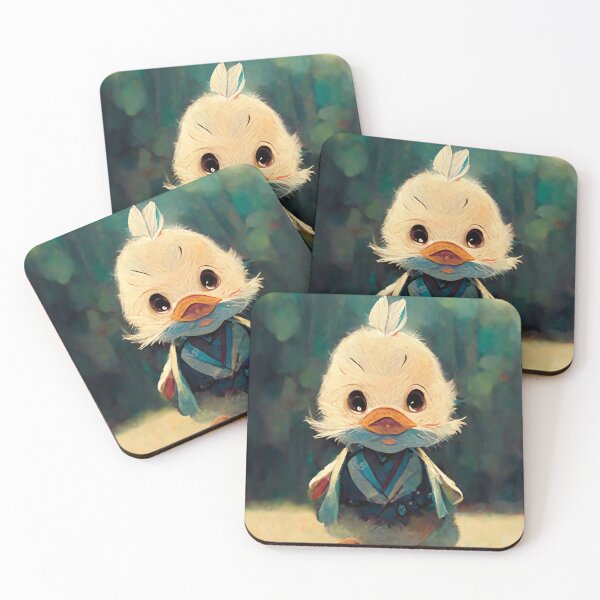 Item preview, Cute Baby Duck Dressed in a Japanese style designed and sold by SingularityGeek.