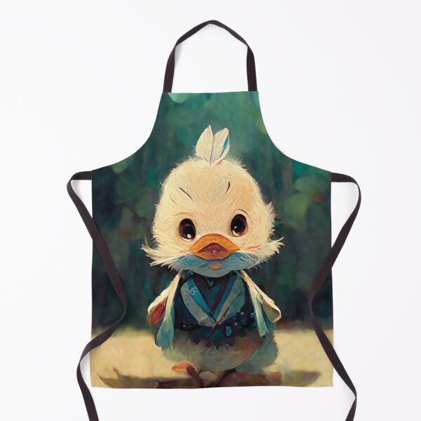 Item preview, Cute Baby Duck Dressed in a Japanese style designed and sold by SingularityGeek.