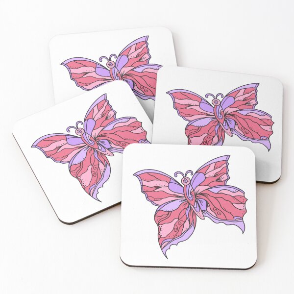 Artikelvorschau, Pink Themed Butterfly 2 entworfen und verkauft von Meggie-moos.