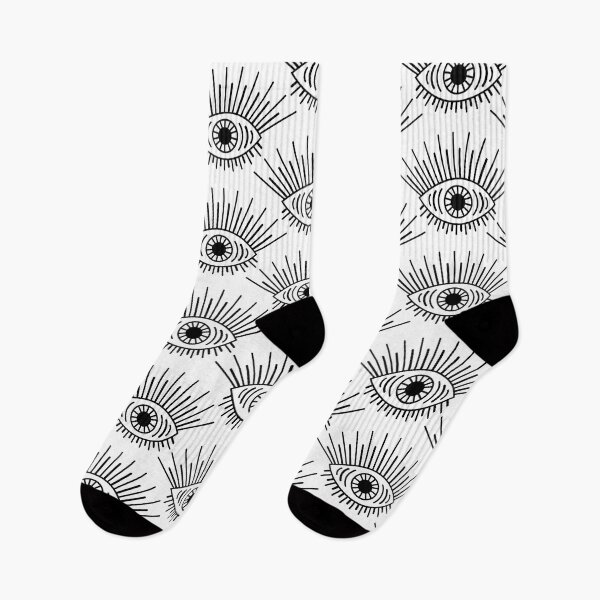 Item preview, Enchanted - Magic Eye - Black & White designed and sold by Carrie Cantwell Art.