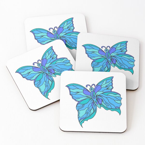 Artikelvorschau, Blue Themed Butterfly 2 entworfen und verkauft von Meggie-moos.