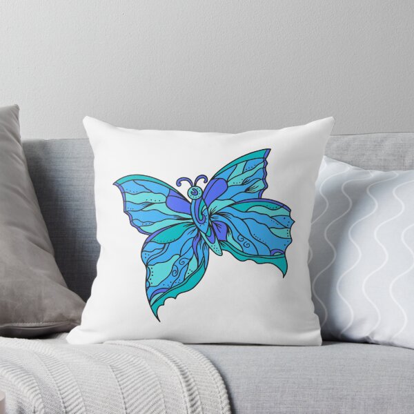 Artikelvorschau, Blue Themed Butterfly 2 entworfen und verkauft von Meggie-moos.
