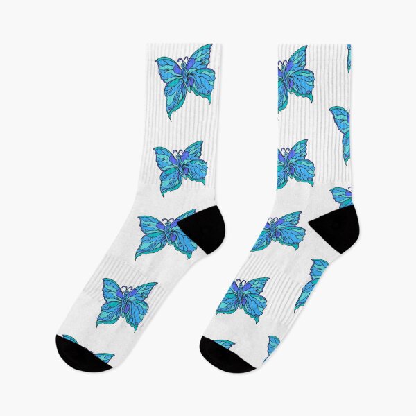 Item preview, Blue Themed Butterfly 2 designed and sold by Meggie-moos.