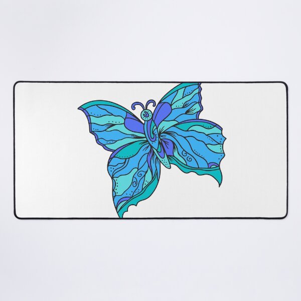 Item preview, Blue Themed Butterfly 2 designed and sold by Meggie-moos.