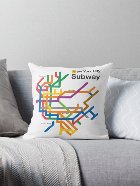 Item preview, NYC Subway diagram designed and sold by shbubble1.