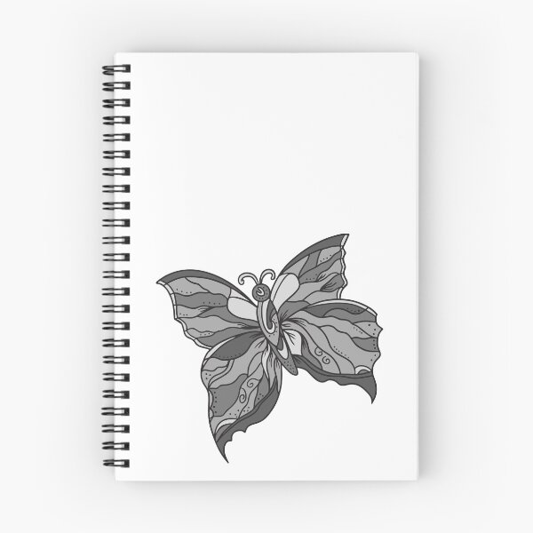 Item preview, Grey Themed Butterfly 2 designed and sold by Meggie-moos.