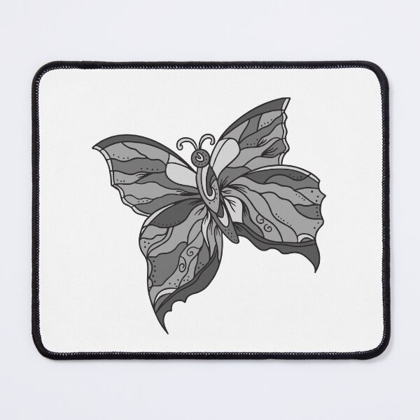 Item preview, Grey Themed Butterfly 2 designed and sold by Meggie-moos.