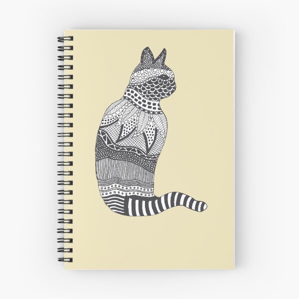 Item preview, Black and White Cat on a Cream Background designed and sold by Jan Palmer.