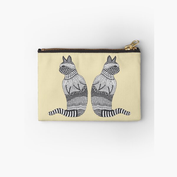 Item preview, Black and White Cat on a Cream Background designed and sold by Jan Palmer.