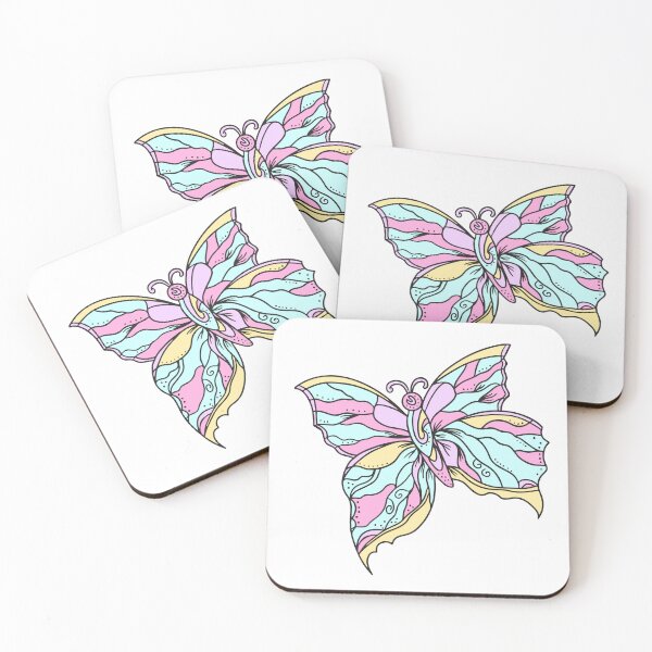 Artikelvorschau, Pastel Themed Butterfly 2 entworfen und verkauft von Meggie-moos.