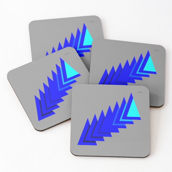 Item preview, Blue triangles graphic designed and sold by wowitsmytshirt.