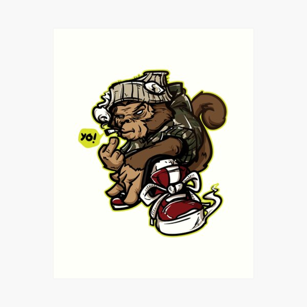 Monkey Hip Hop Art Prints for Sale | Redbubble