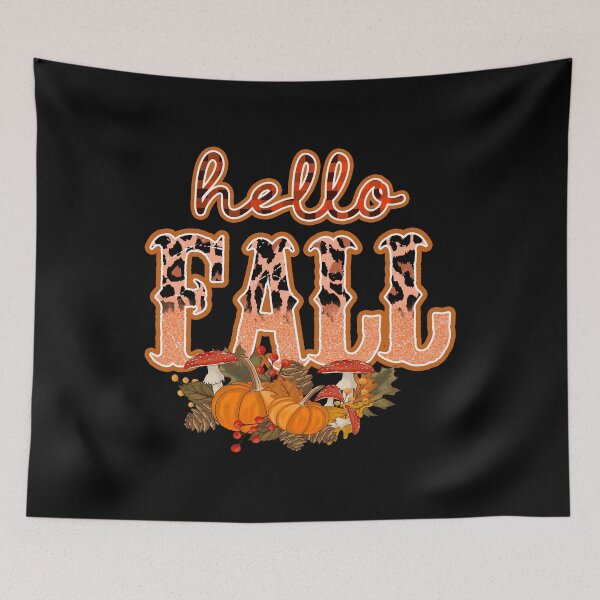 Item preview, Hello Fall Funny Halloween Autumn designed and sold by DNW-art.