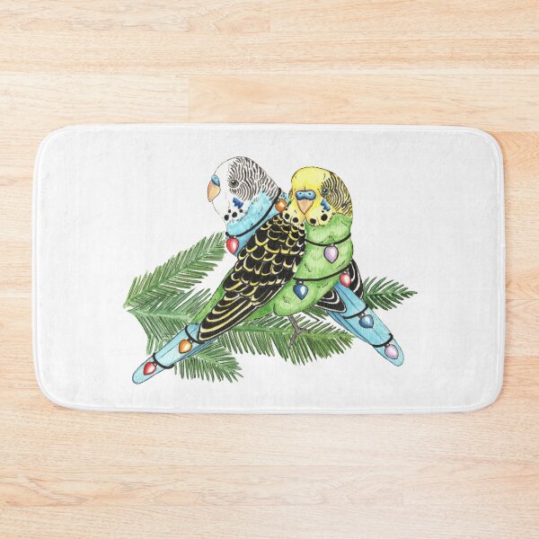 Item preview, Christmas Budgies designed and sold by WolfySilver.