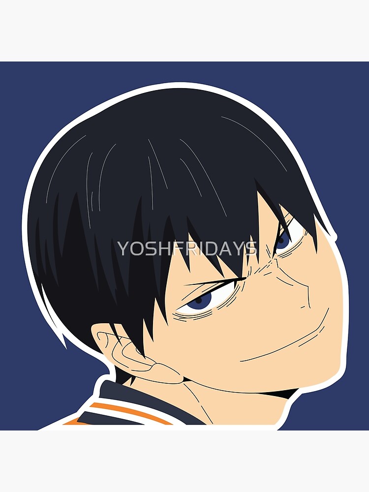 "HI-RES HAIKYUU!! Kageyama Tobio Setter Dump" Poster For Sale By ...