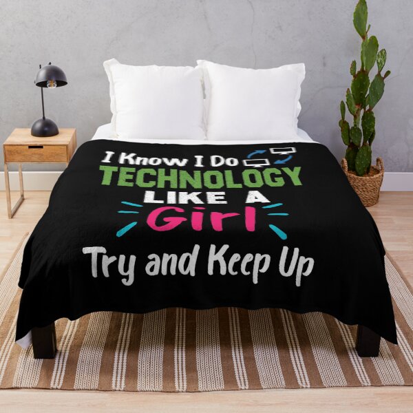 Item preview, Girl who loves technology, Funny quotes design or sarcastic designed and sold by Mac Store.