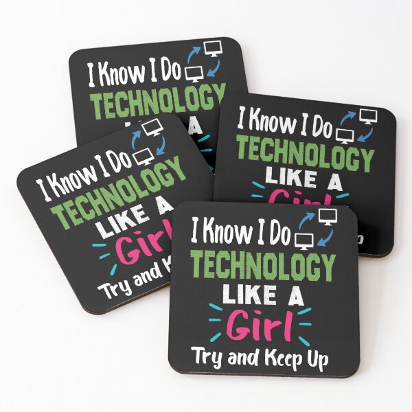 Item preview, Girl who loves technology, Funny quotes design or sarcastic designed and sold by Mac Store.