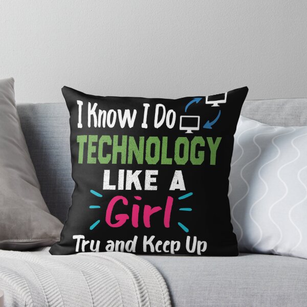 Item preview, Girl who loves technology, Funny quotes design or sarcastic designed and sold by Mac Store.