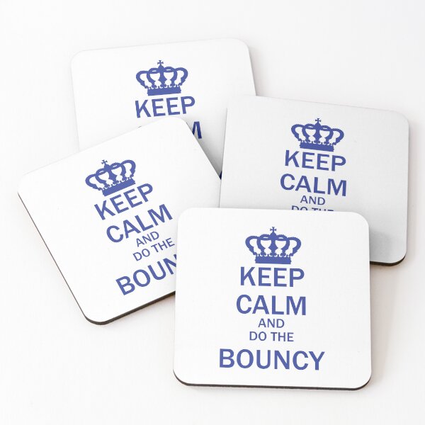 Item preview, Keep Calm and do the Bouncy! Rangers Fan Art Work, Football Fan Gift  designed and sold by FootyLocker.