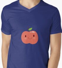 Happy Apple Men's V-Neck T-Shirt