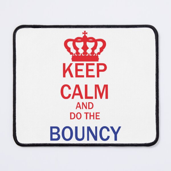 Item preview, Keep Calm and do the Bouncy! Rangers Fan Art Work, Football Fan Gift  designed and sold by FootyLocker.