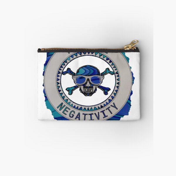 Item preview, Radiate Negativity ripped Skull Surf skater gothic by LowEndGraphics 2022  designed and sold by LowEndGraphics.