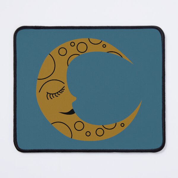 Item preview, Enchanted - Moon - Blue designed and sold by Carrie Cantwell Art.