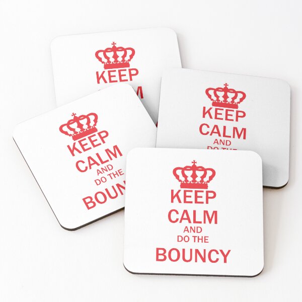 Item preview, Keep Calm and do the Bouncy! Rangers Fan Art Work, Football Fan Gift  designed and sold by FootyLocker.