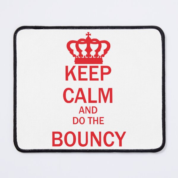 Item preview, Keep Calm and do the Bouncy! Rangers Fan Art Work, Football Fan Gift  designed and sold by FootyLocker.
