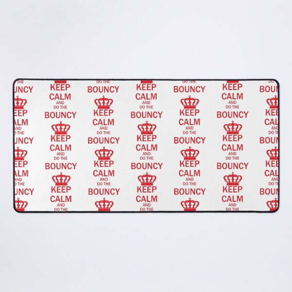 Item preview, Keep Calm and do the Bouncy! Rangers Fan Art Work, Football Fan Gift designed and sold by FootyLocker.