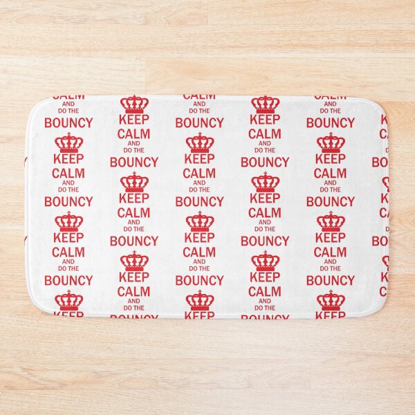 Item preview, Keep Calm and do the Bouncy! Rangers Fan Art Work, Football Fan Gift  designed and sold by FootyLocker.