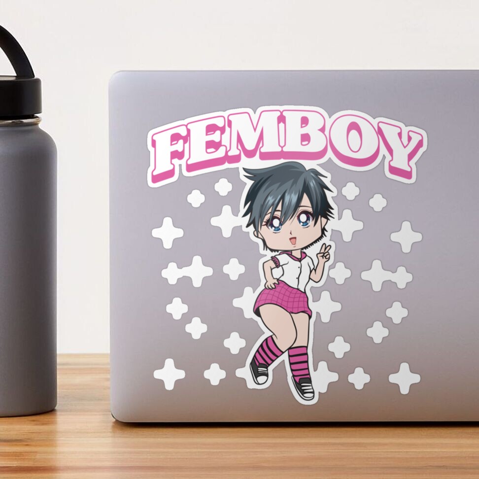 Kawaii Femboy Chibi Anime Boy Sissy LGBT Weeb 