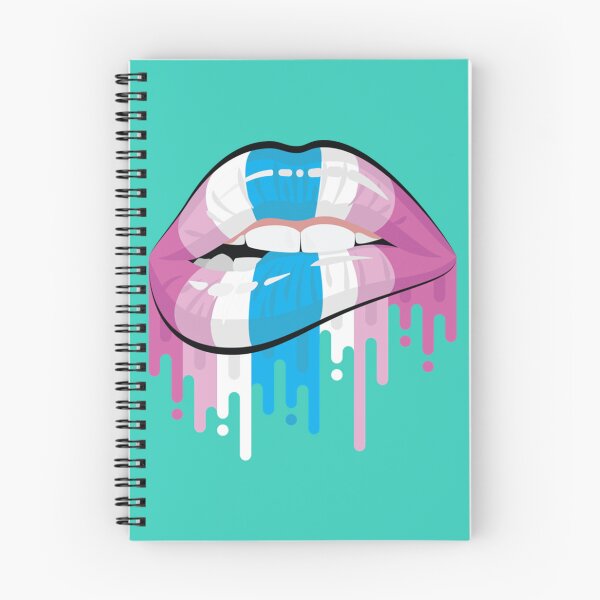 Item preview, Lip Bite Femboy Sissy Wimp LGBTQ Pride Lips   designed and sold by KinchCorsetShop.