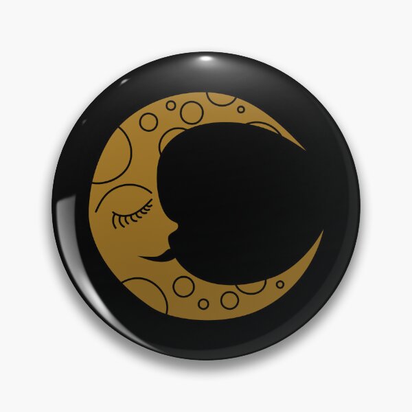 Item preview, Enchanted - Moon - Black designed and sold by Carrie Cantwell Art.