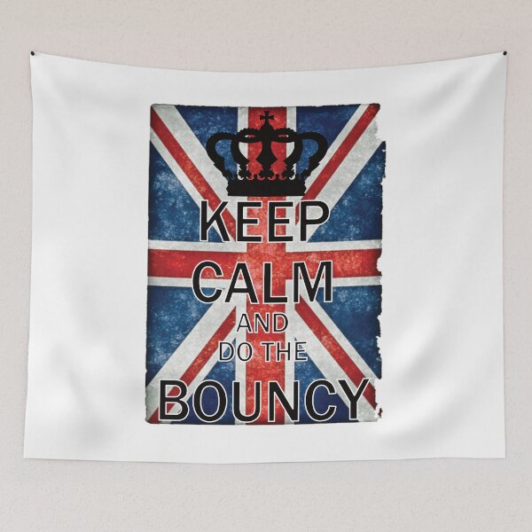 Item preview, Keep Calm and do the Bouncy! Rangers Fan Art Work, Football Fan Gift  designed and sold by FootyLocker.