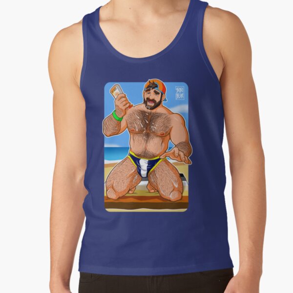 ADAM LIKES SUN LOTION Tank Top