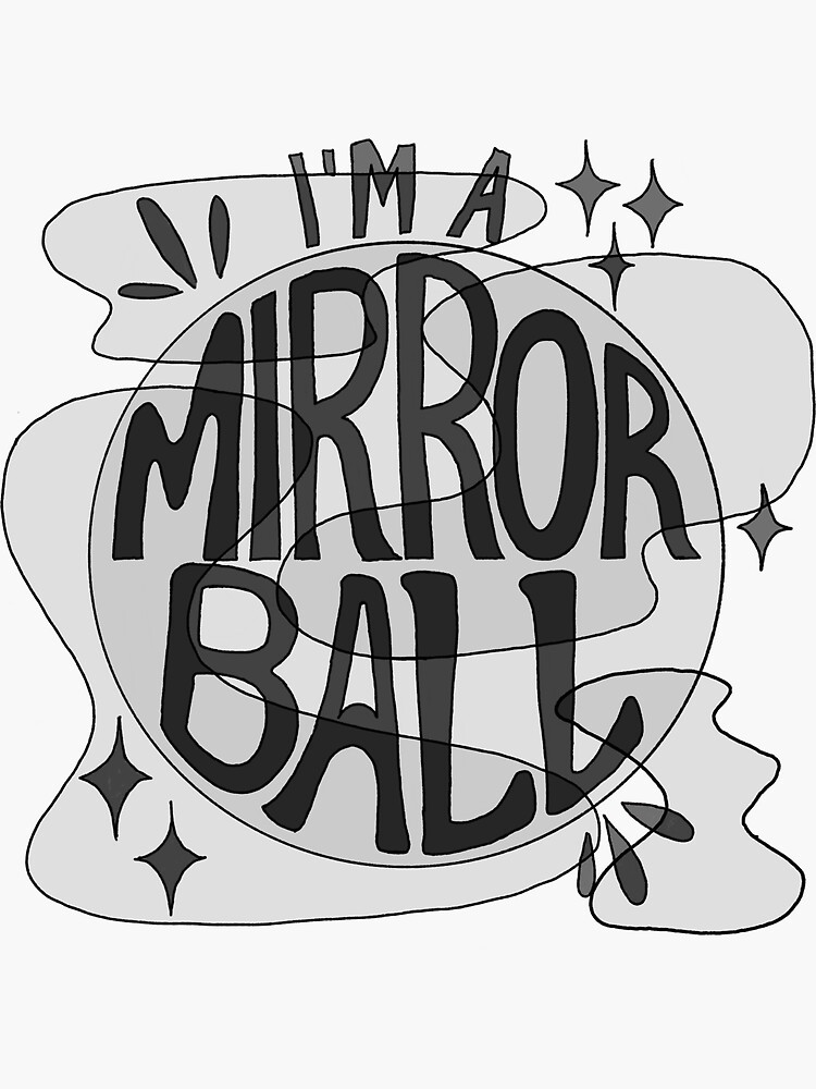 "Mirrorball Taylor Swift" Sticker for Sale by CarolinCreates Redbubble