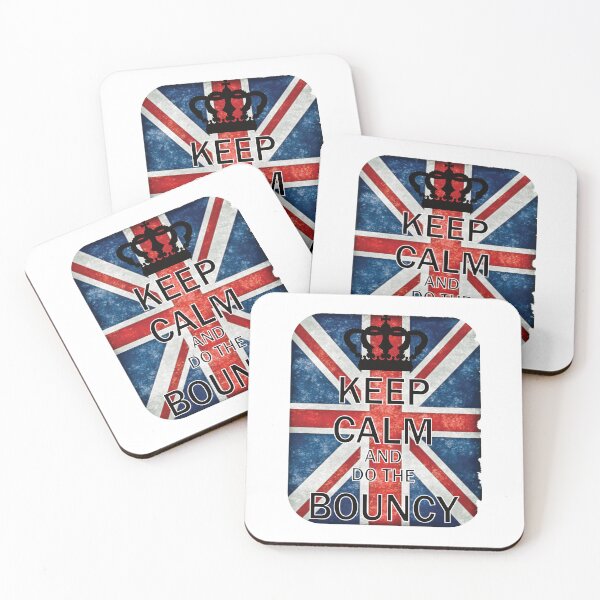 Item preview, Keep Calm and do the Bouncy! Rangers Fan Art Work, Football Fan Gift  designed and sold by FootyLocker.
