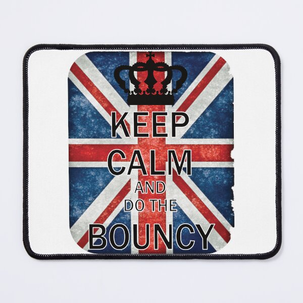 Item preview, Keep Calm and do the Bouncy! Rangers Fan Art Work, Football Fan Gift designed and sold by FootyLocker.