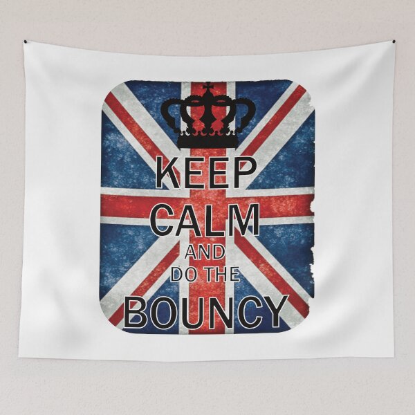 Item preview, Keep Calm and do the Bouncy! Rangers Fan Art Work, Football Fan Gift  designed and sold by FootyLocker.