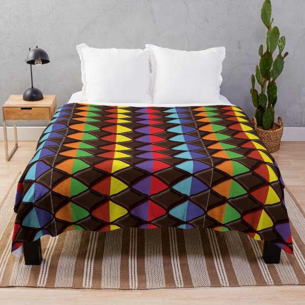 Item preview, Abstract Geometric Triangle Pattern Design designed and sold by delohill.