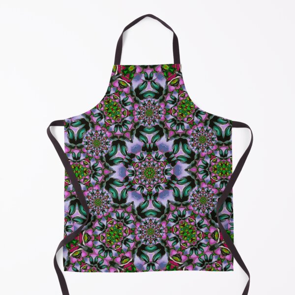 Item preview, tropical blooming forest with decorative flowers mandala designed and sold by Pepita Selles.