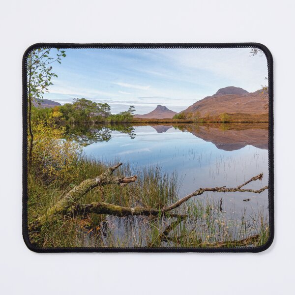 Item preview, Loch Cul Dromannan in Autumn Assynt Scotland. designed and sold by PhotosEcosse.
