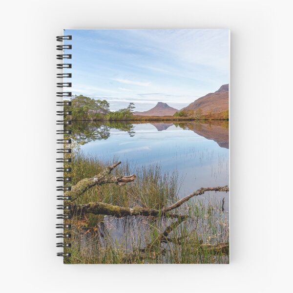 Item preview, Loch Cul Dromannan in Autumn Assynt Scotland. designed and sold by PhotosEcosse.