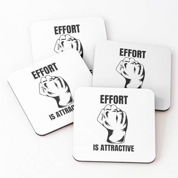 Item preview, Effort is Attractive designed and sold by IyakMan.
