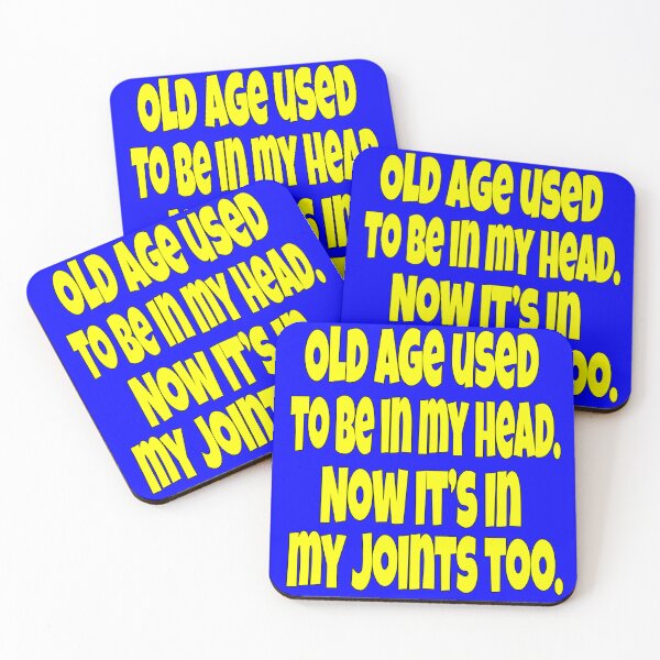 Item preview, Sarcastic Senior Citizen Old Age Used To Be In My Head designed and sold by fantasticdesign.