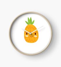Happy Pineapple Clock