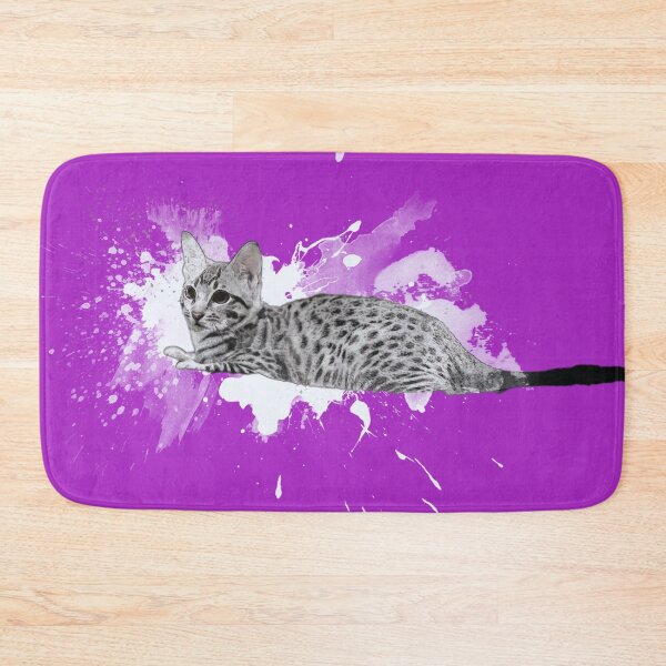Item preview, Cat purple designed and sold by gisis777.