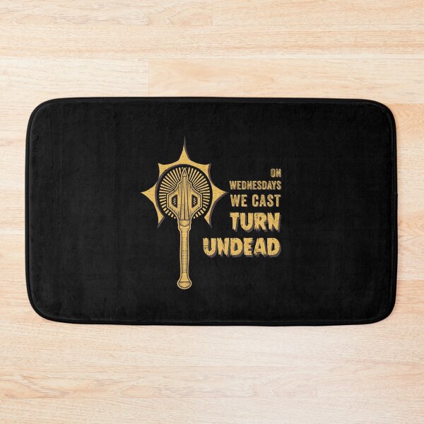 Item preview, On Wednesdays We Cast Turn Undead T-Shirt designed and sold by SwadeVanhooses.
