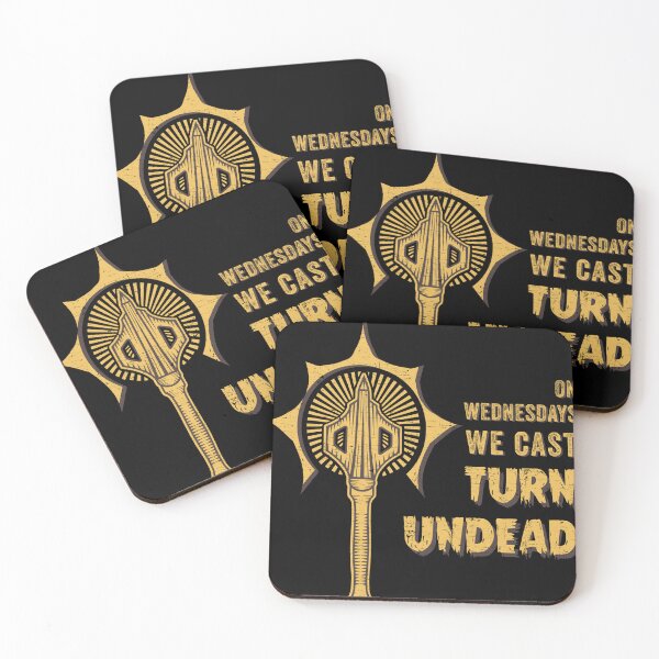Item preview, On Wednesdays We Cast Turn Undead T-Shirt designed and sold by SwadeVanhooses.